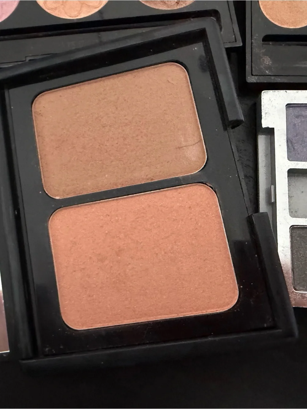 e.l.f. & L.A. Colors Eyeshadow and Blush Set in Pink, Brown, Champagne